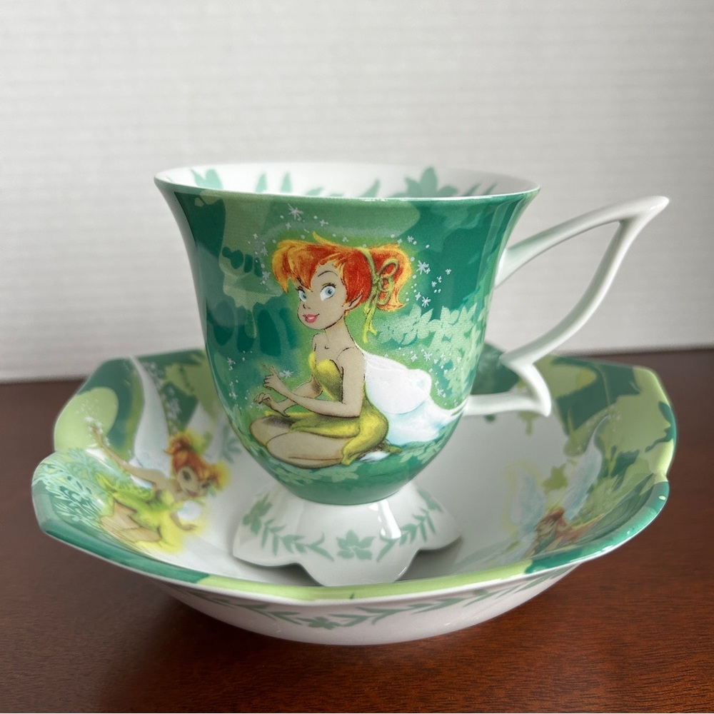 Royal Doulton Disney Fairies Tinkerbell China Cup and Bowl